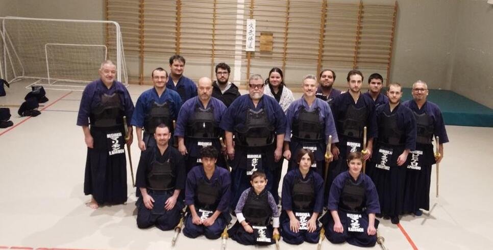 escuela de kendo murcia Mushinkai - foto grupal